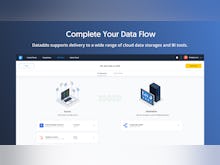 Dataddo Software - Dataddo supports delivery to a wide range of cloud data storages and BI tools, such as Google BigQuery, Snowflake, Power BI, Tableau, and Google Data Studio.