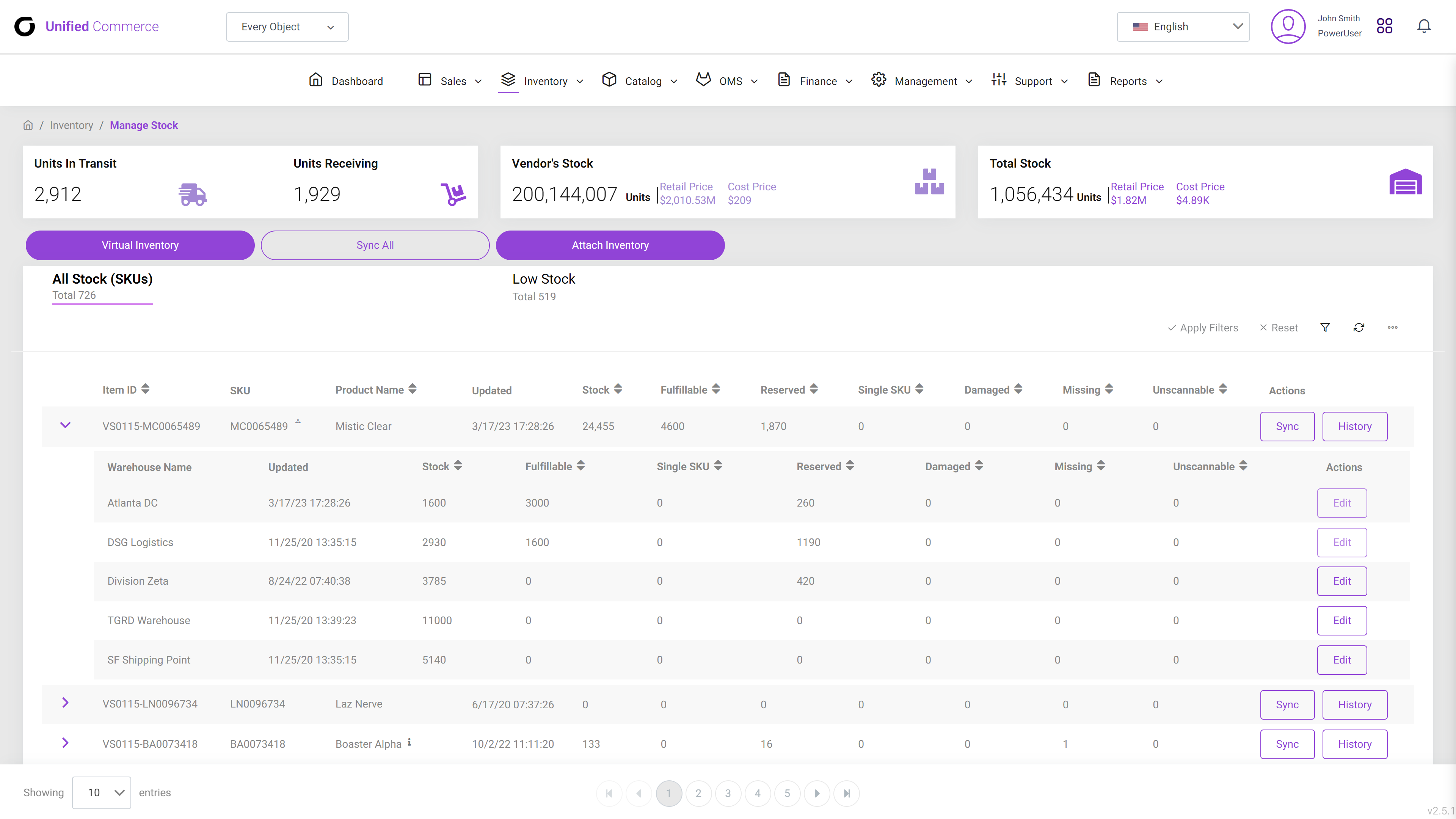 Osa Collaborative Visibility Platform Software - Improve inventory accuracy, reduce shipping times, and effortless trace movement in real-time from a centralized platform with AI driven insights.