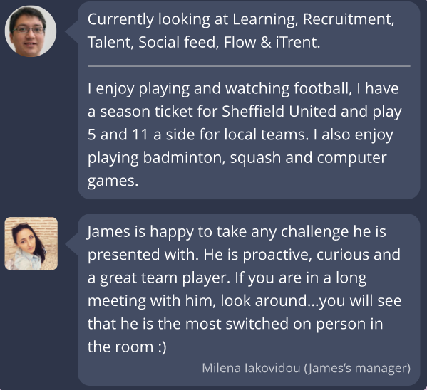 People First user profiles