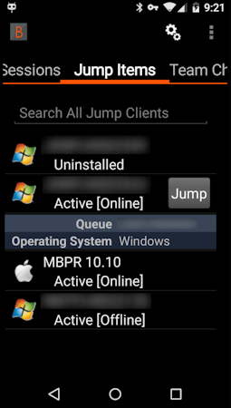 Remote Support screenshot