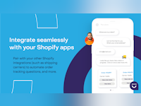 Heyday Software - Pair with your other Shopify integrations (such as shipping carriers) to automate order tracking questions, and more.