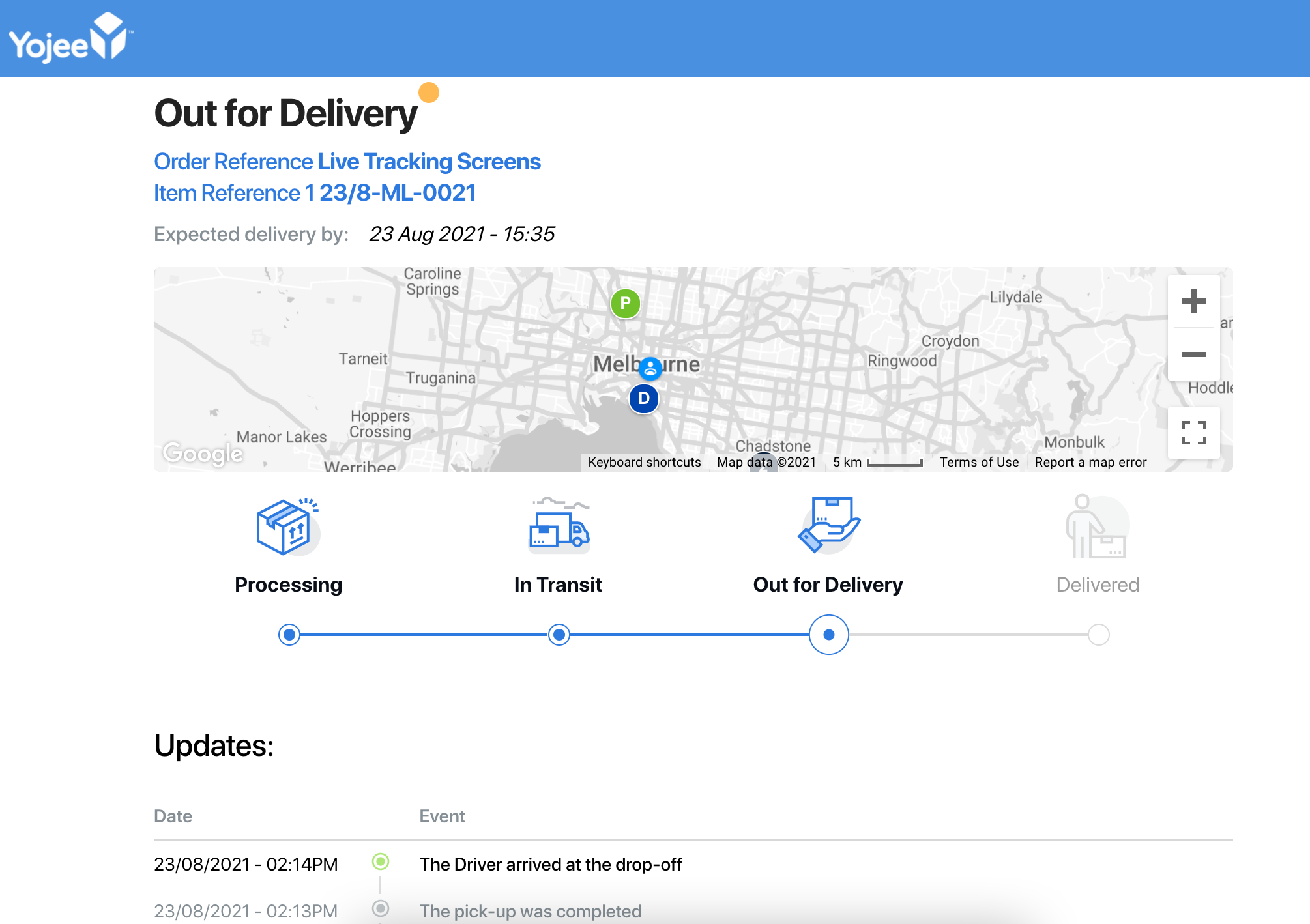 Our tracking software will dramatically reduce enquiries on driver's location as well as customer's enquiry on their goods.  Get ahead of communication in the event of delays and significantly reduce inbound enquiries into your customer service team