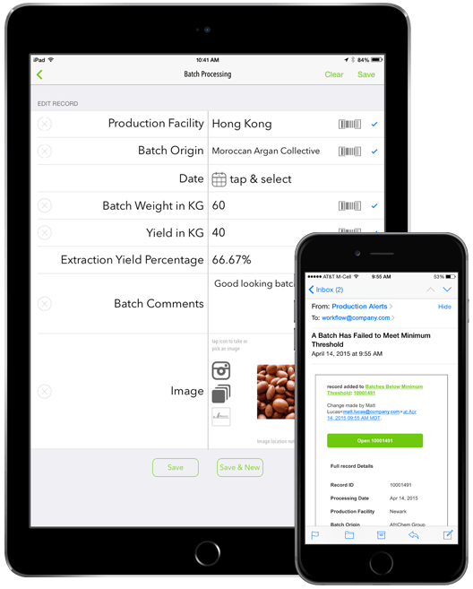 TrackVia Software - Use our free native mobile apps to enter data or access data remotely