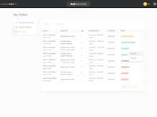 Quipli Software - Account dashboard