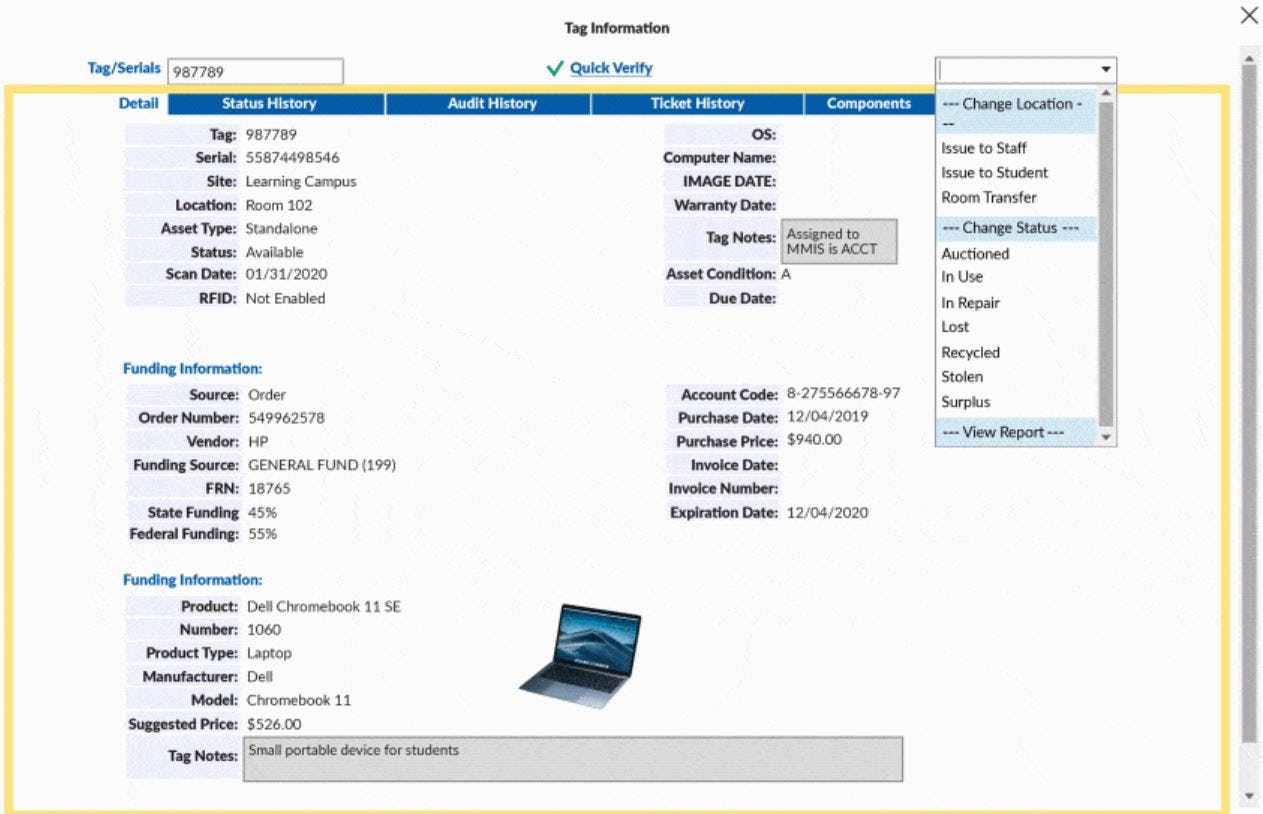 TIPWeb-IT Software - TIPWeb-IT access tag information