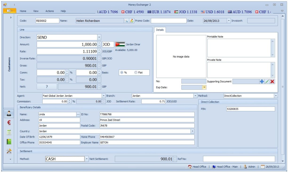 Money Exchanger Logiciel - 4