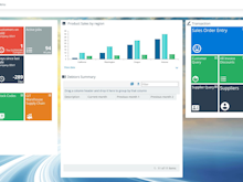 SYSPRO Software - Main desktop view