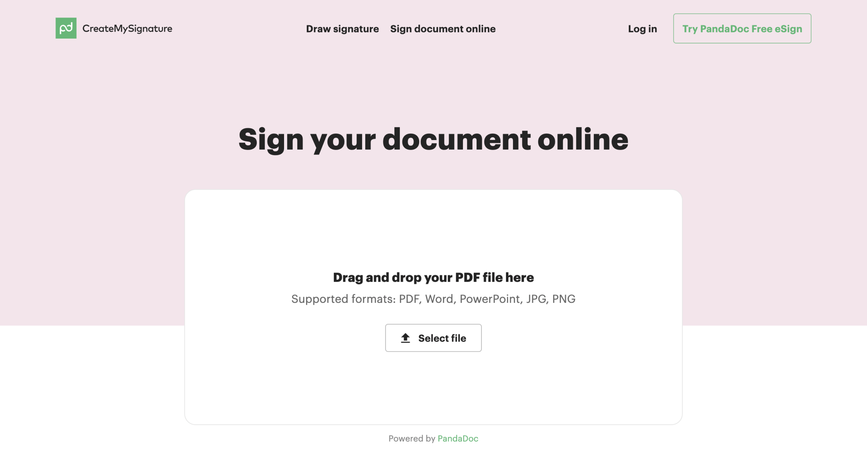 eSign PDFs and other Docs Online for Free
