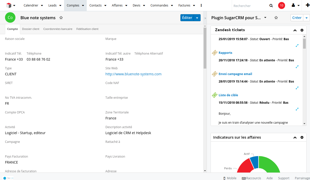 Blue Note Systems screenshot: Blue note systems Freshdesk and Freshservice connector