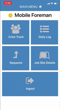 Thunderbolt Pipeline Software - Mobile Foreman App