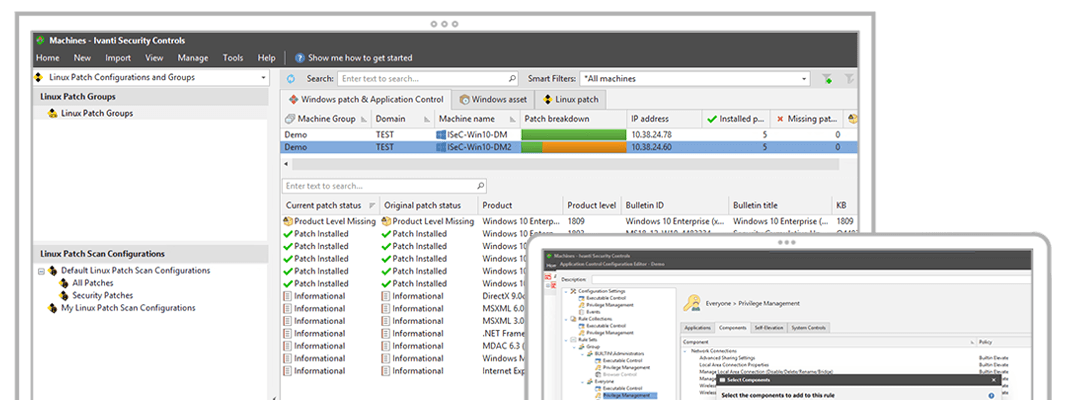 Ivanti Security Controls screenshot