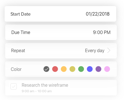 Set up alerts and reminders for tasks