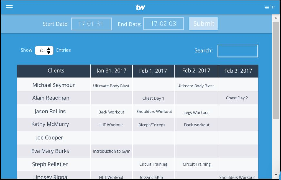 Workout Trainer Opiniones, precios y características Capterra