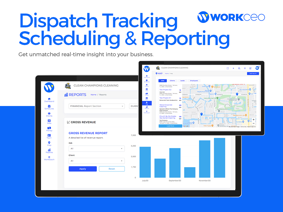 Dispatch Tracking Scheduling & Reporting