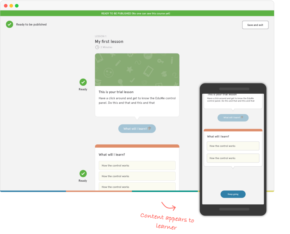EduMe Software - EduMe training module