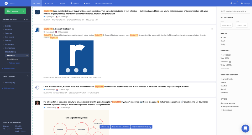 Mediatoolkit's Feed-thumb