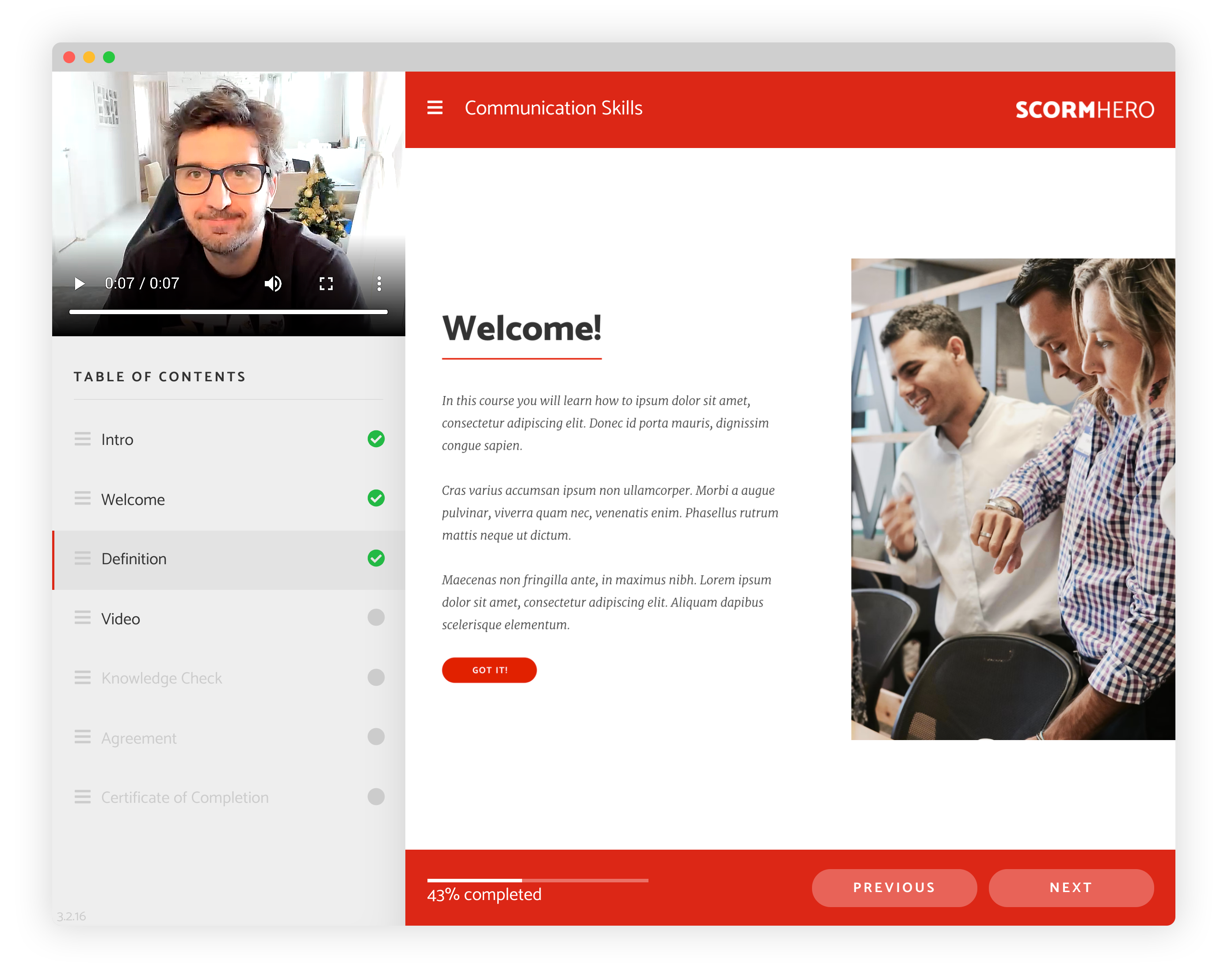 ScormHero office