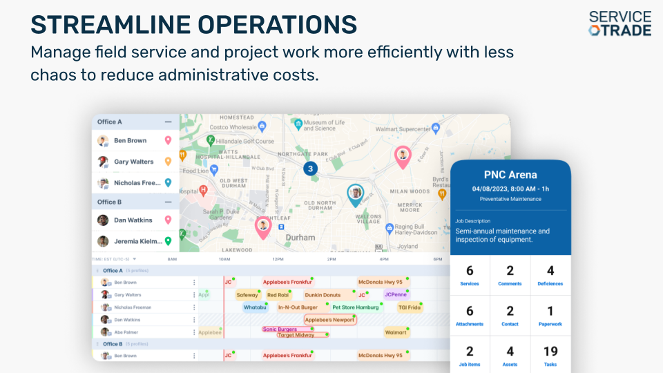 ServiceTrade Software - Manage field service and project work more efficiently with less chaos to reduce administrative costs.