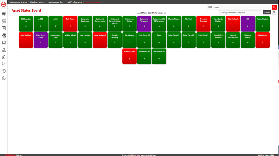 Monitor assets
