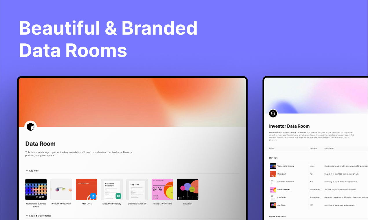 Peony Software - Peony branded data rooms