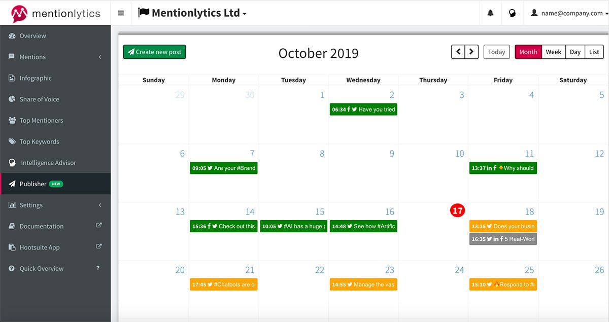 Mentionlytics Logiciel - 5