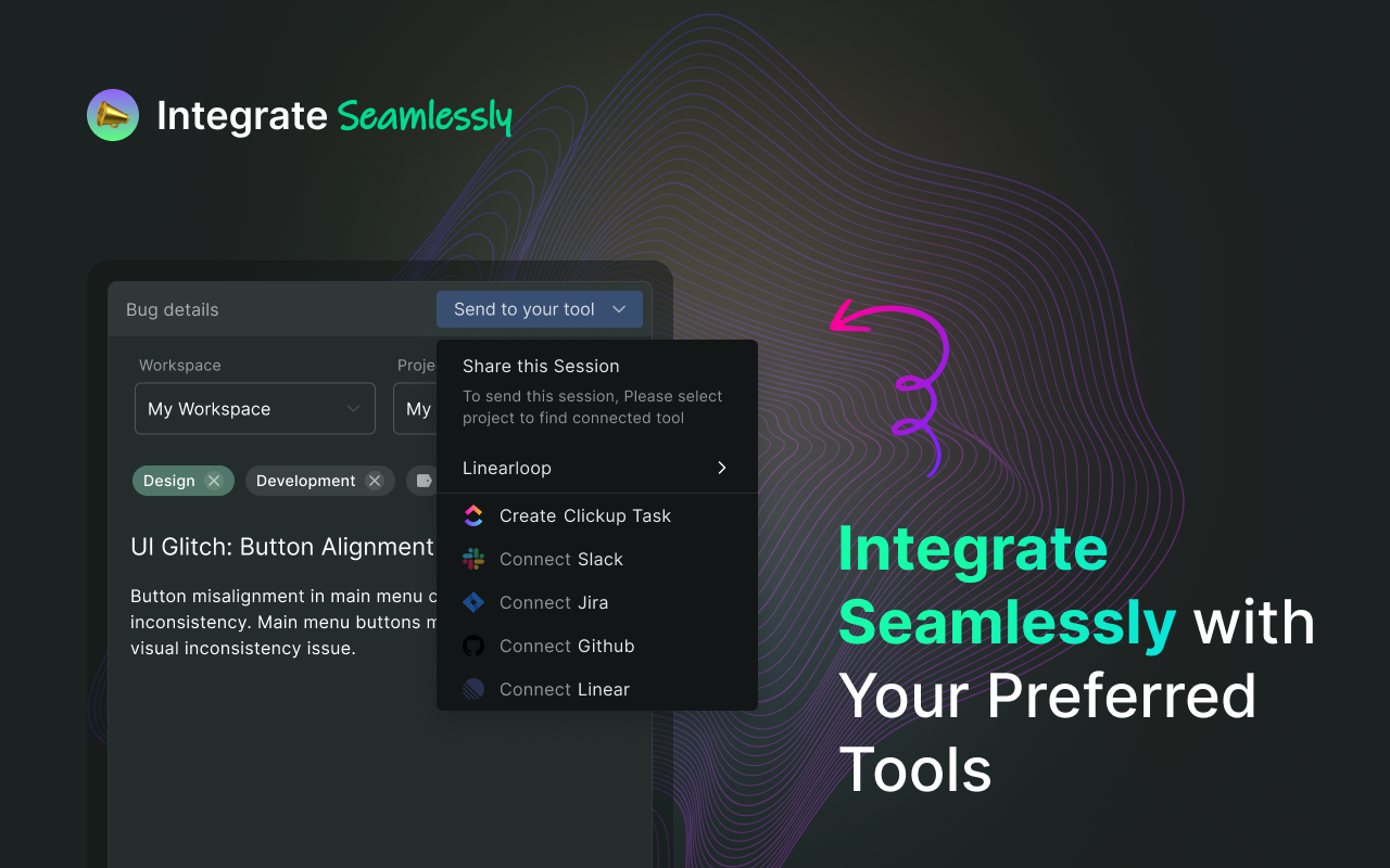 Integrate with your existing tools to speed up your workflows.