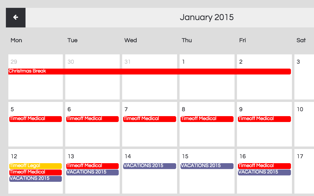 Vacation and absences made super easy for employees and management