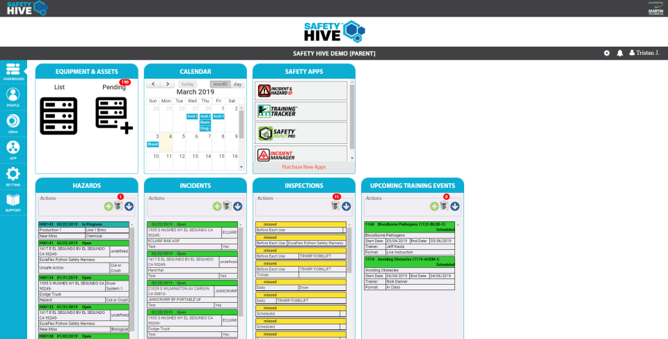Safety Hive Suite Software - 3