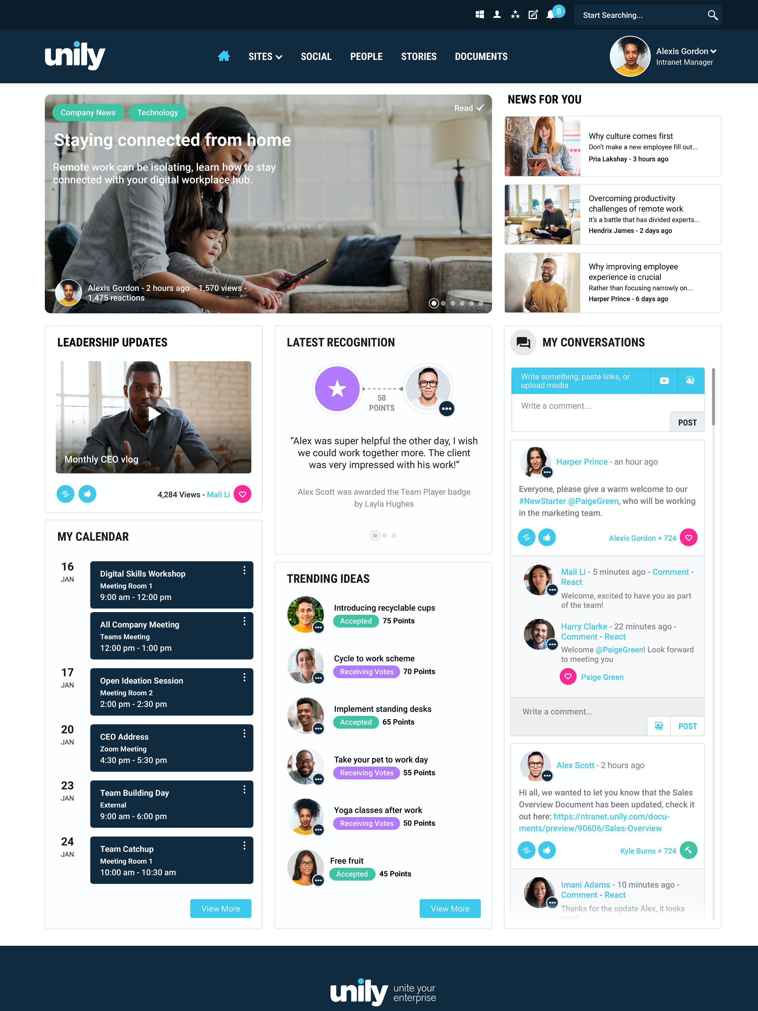 Homepage