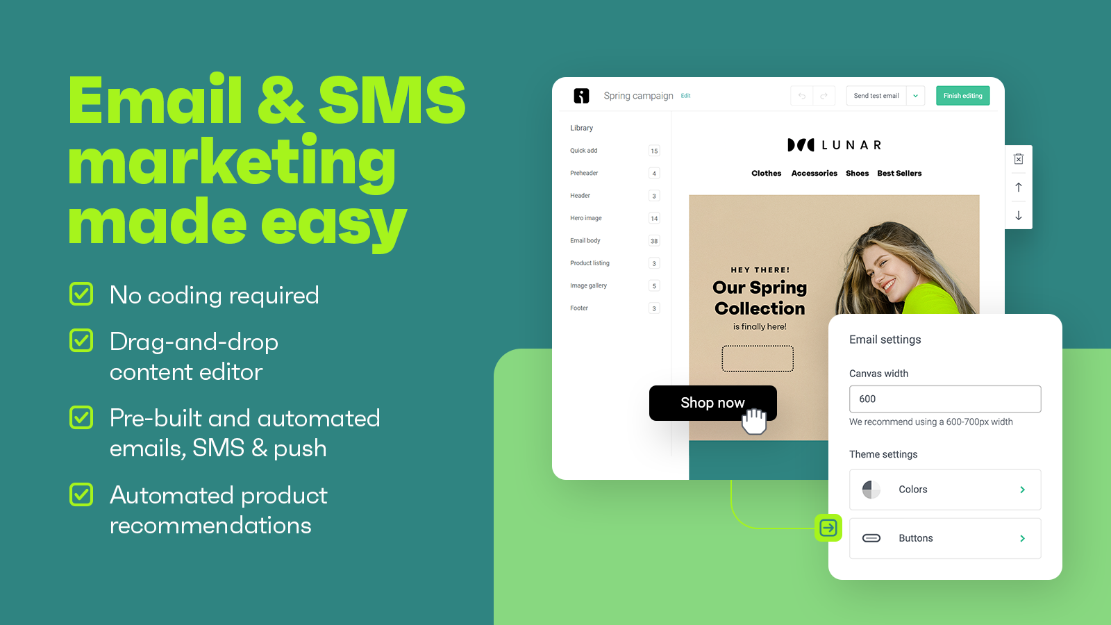 Omnisend Software - Email & SMS marketing made easy