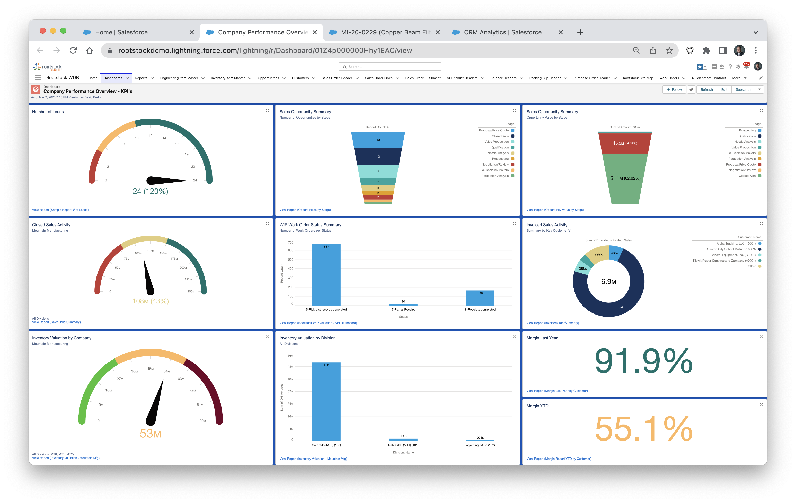 Rootstock Manufacturing ERP