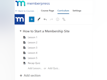 MemberPress Software - MemberPress Courses Add-On