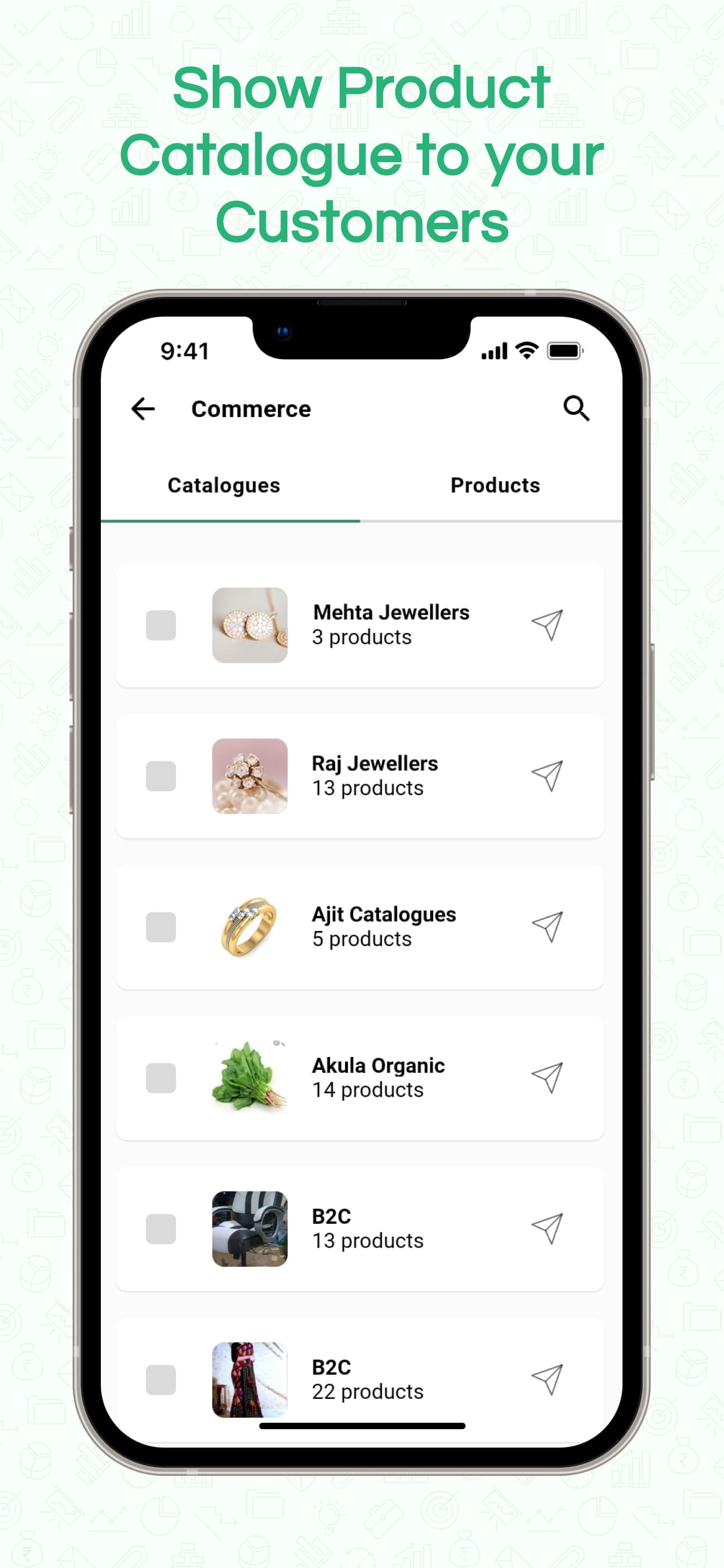 Curate Filtered Catalogues for Customers