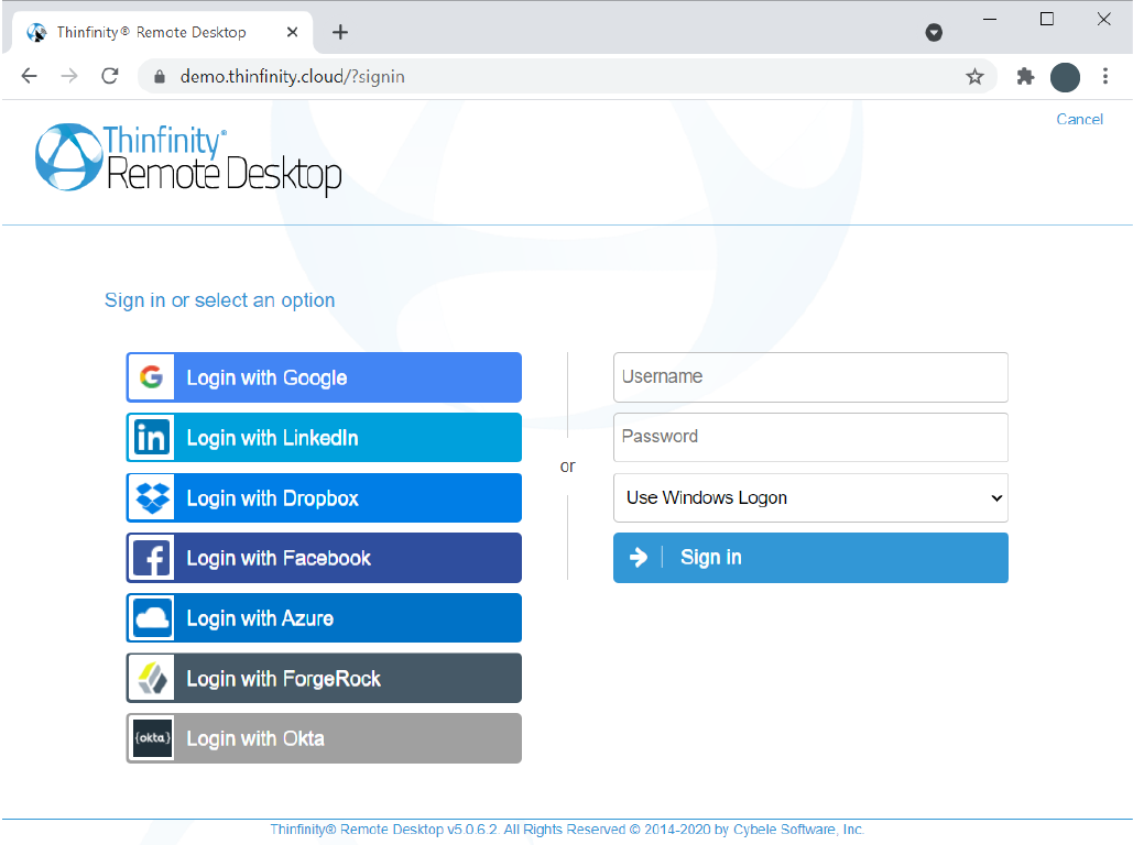 Thinfinity Remote Desktop Software - 2