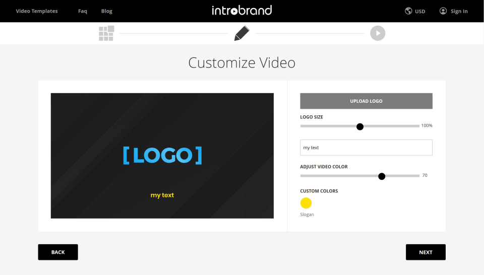 Introbrand logo creation
