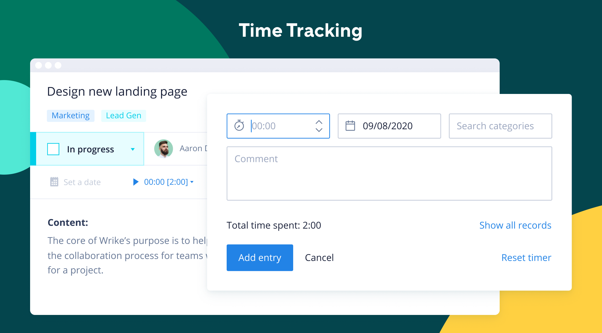 Time tracking