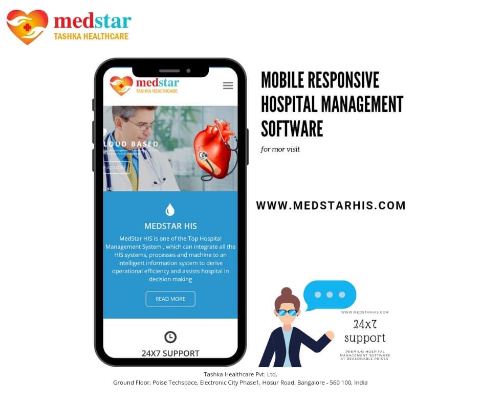 Mobile Responsive Hospital Management Software