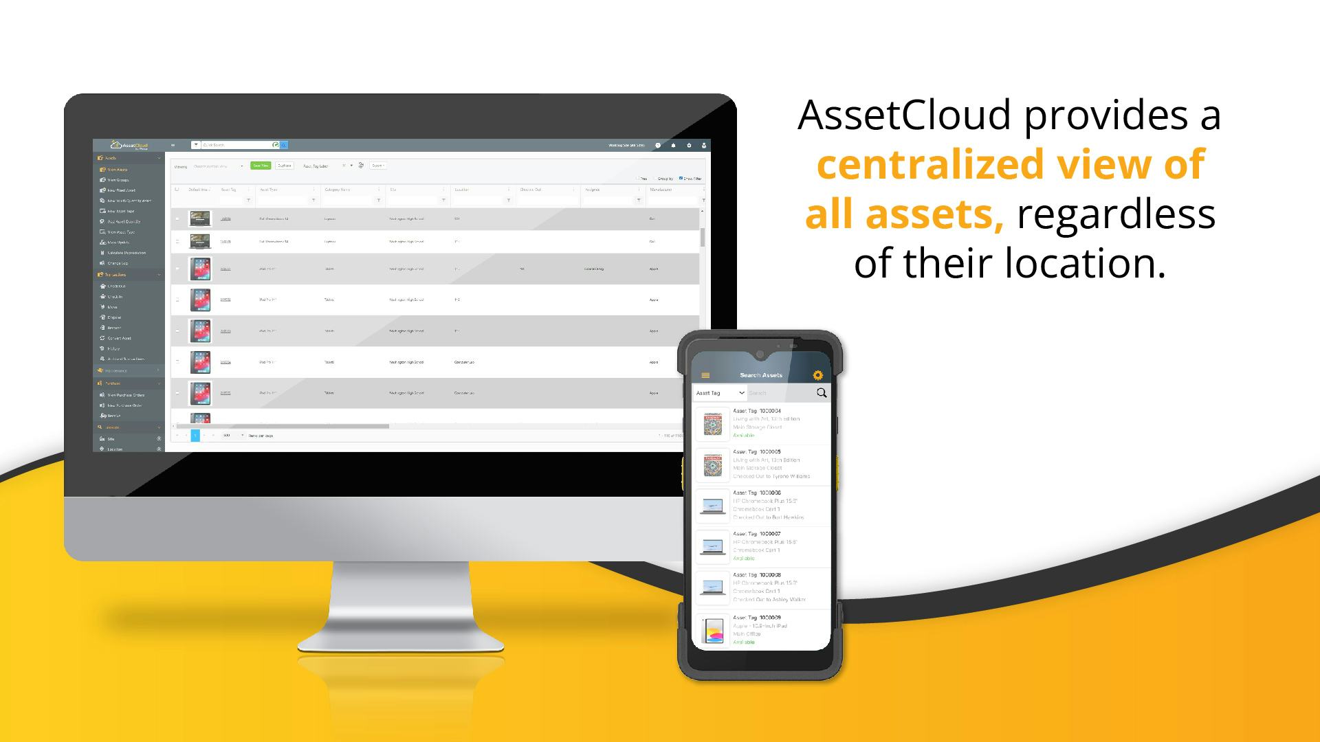 AssetCloud Software - AssetCloud provides a centralized view of all assets regardless of their location