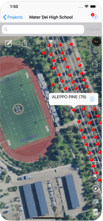 ArborNote maps