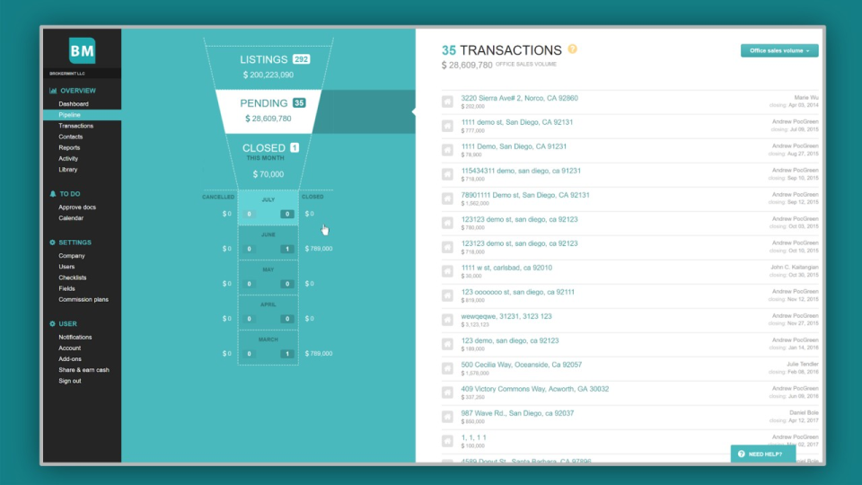 BoldTrail Back Office