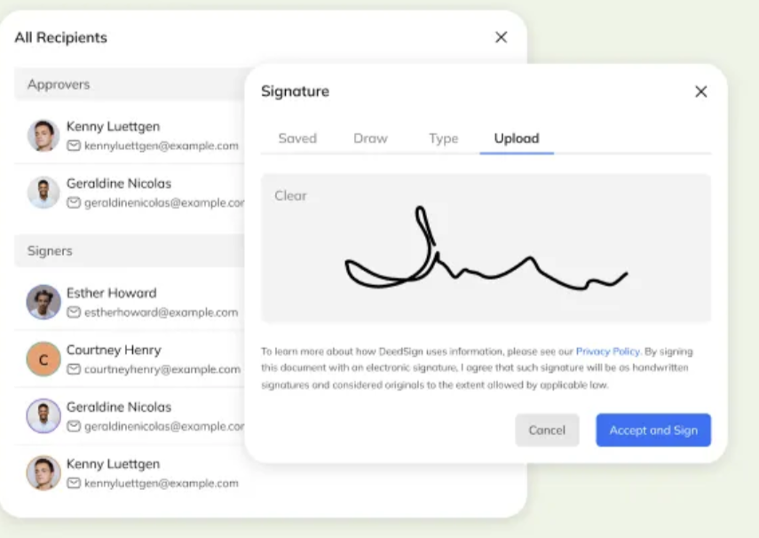 DeedSign screenshot