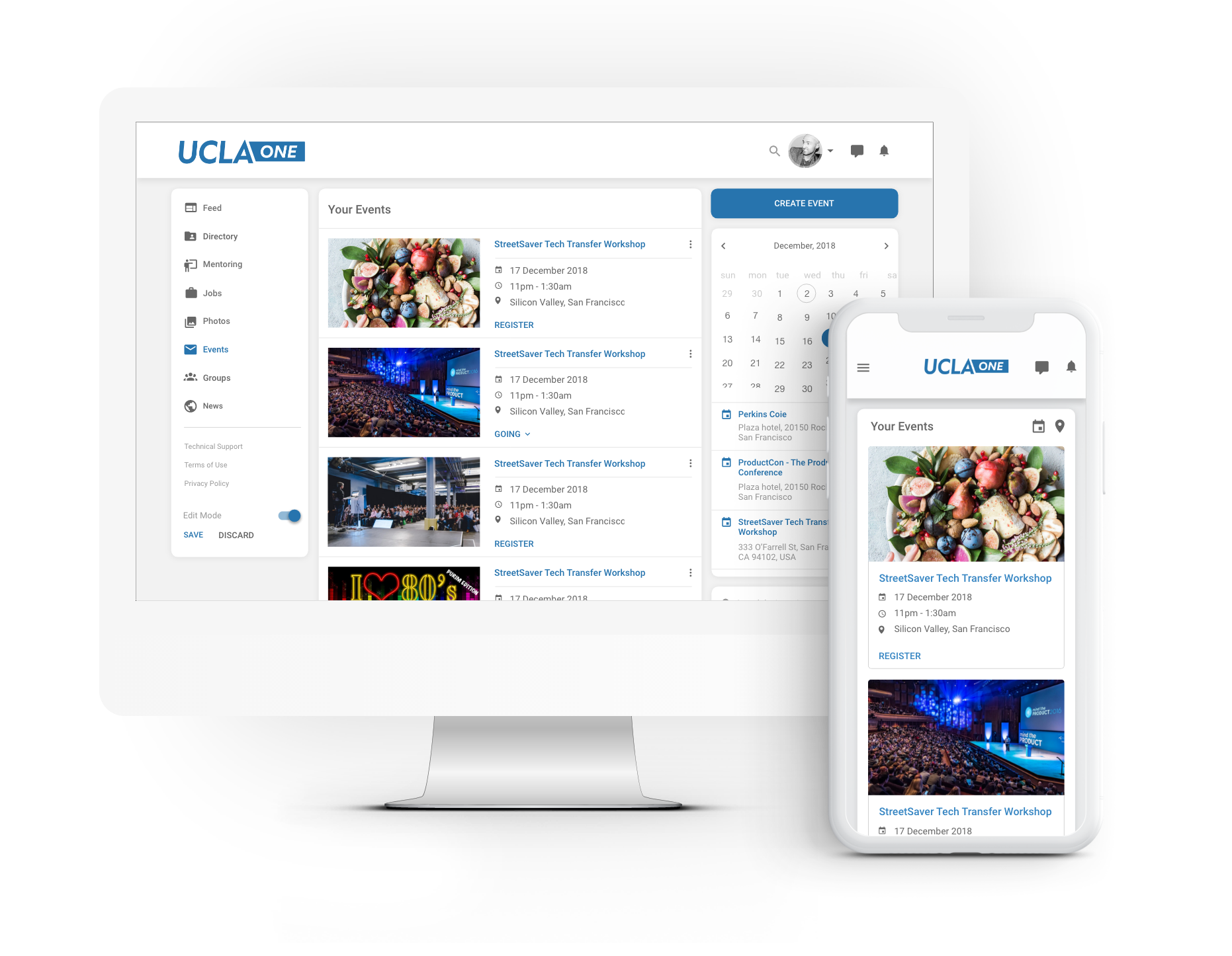 Fundraising event, annual gathering, networking luncheon - centralize all your event information in one, easy to access place. Our events module integrates with your 3rd party RSS feed to ensure your alumni don’t miss a beat!