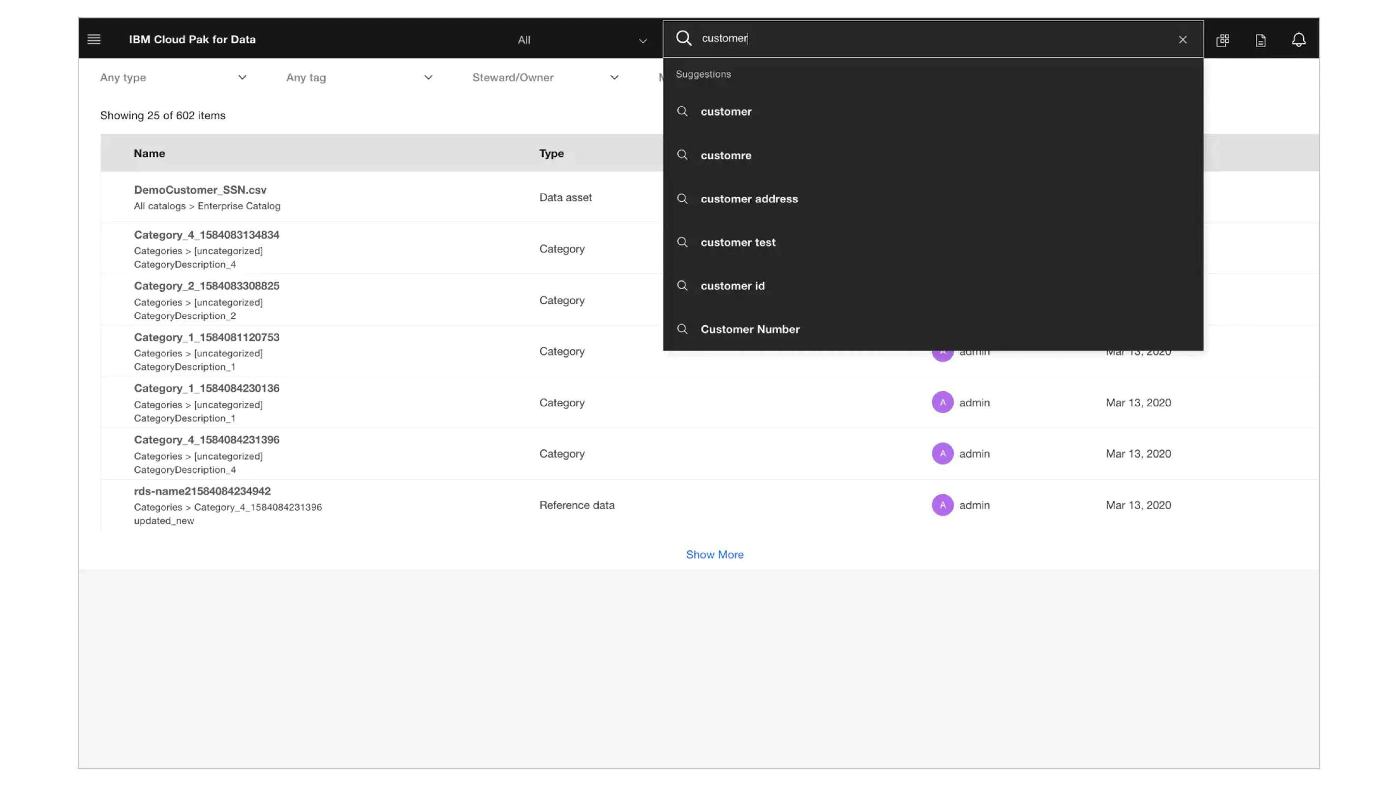 IBM Watson Knowledge Catalog Software 2025 Reviews, Pricing & Demo