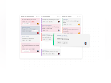 Shortcut Software - Kanban boards update team members on task status and can be manipulated and rearranged intuitively using drag and drop actions
