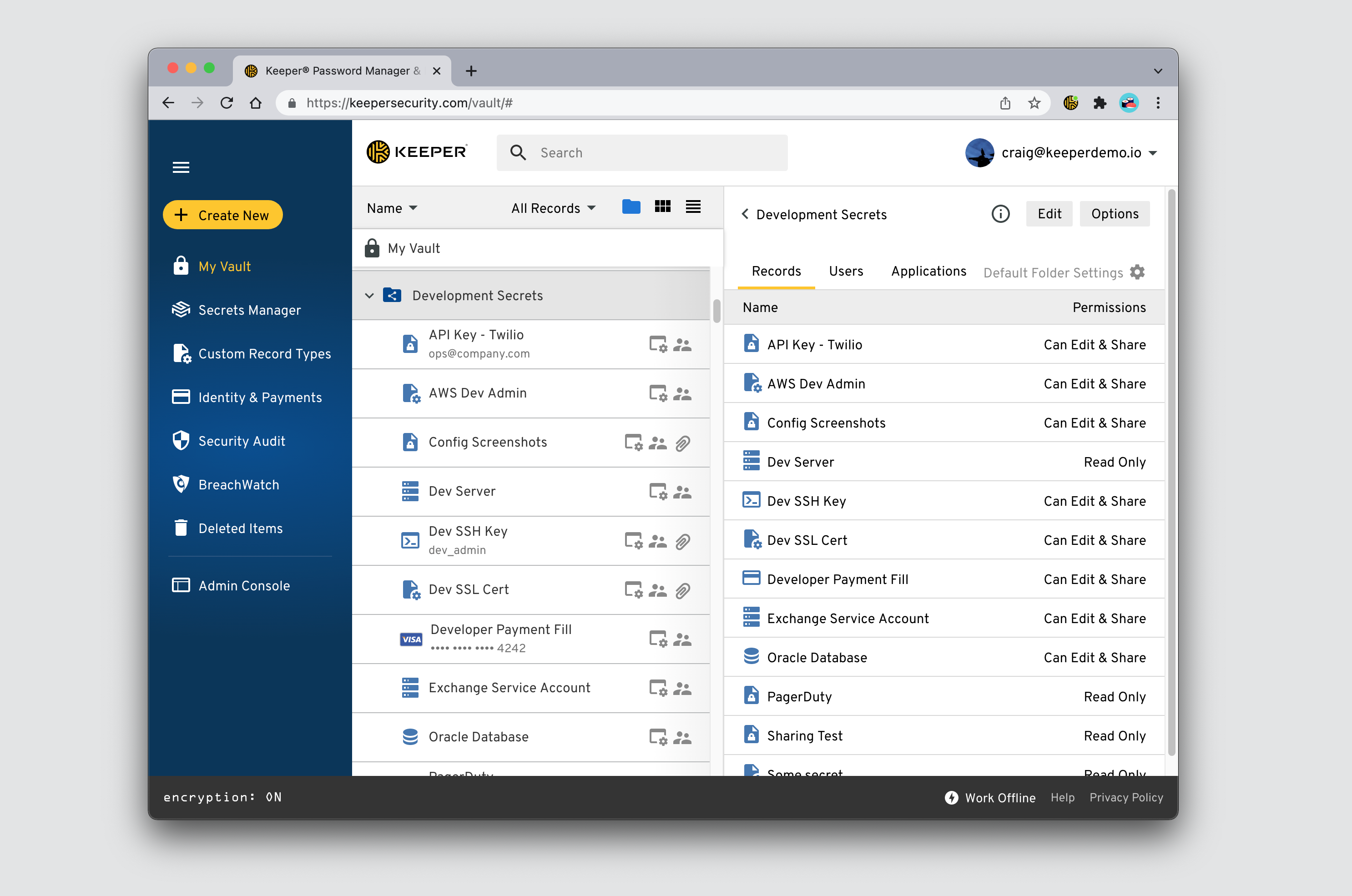 Keeper Secrets Manager