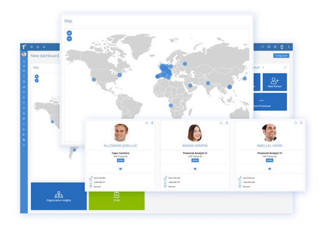 Talentia HCM screenshot: Core HR Software. The heart of an integrated suite of modules designed to support core HR activities with a single source of information. People and information brought together in a user-friendly and secure environment.
