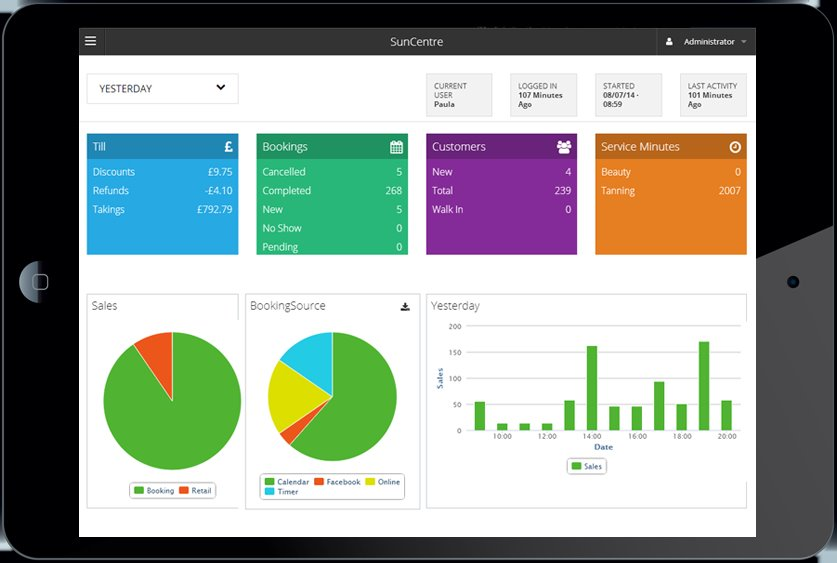 Salon Tracker Logiciel - 1