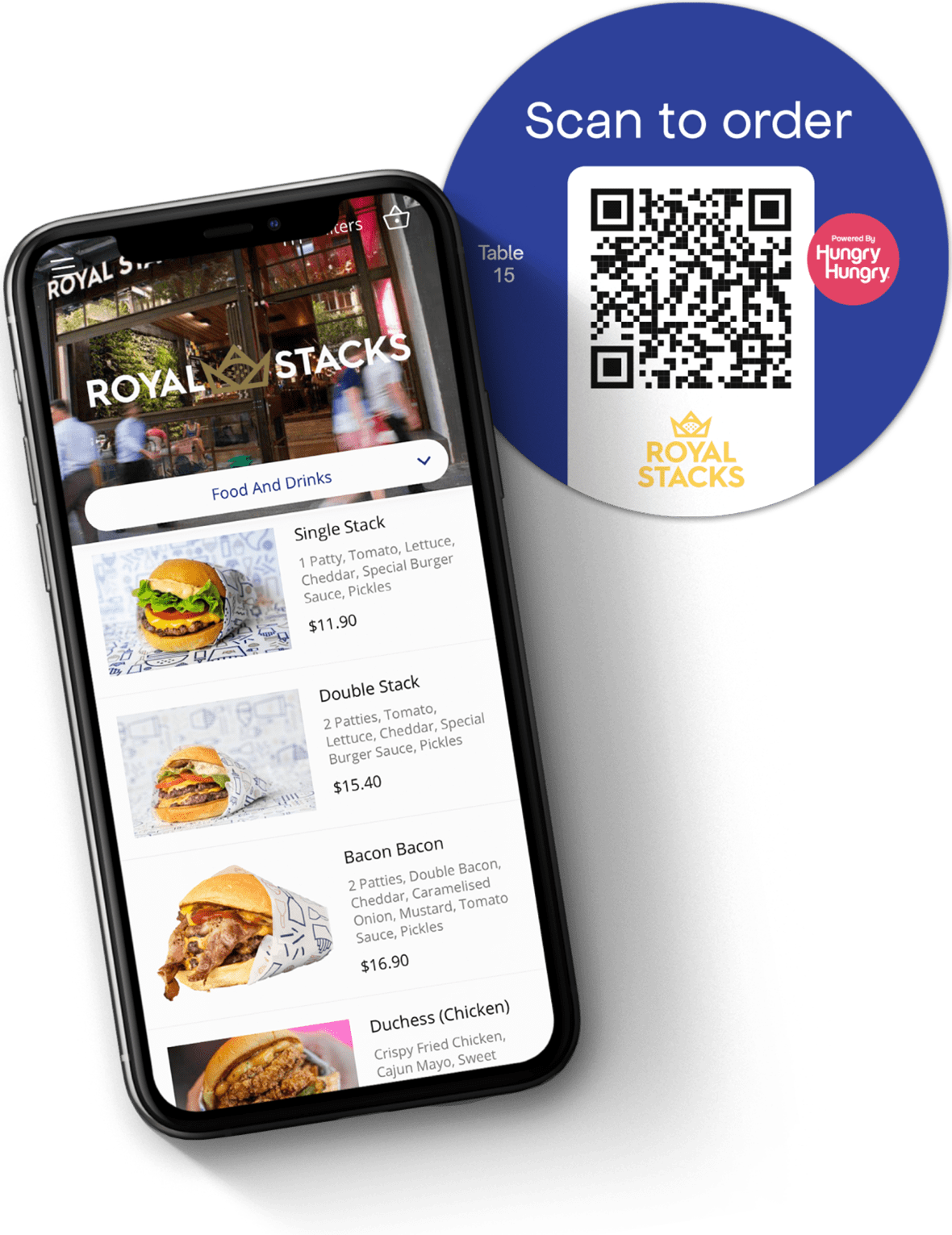 HungryHungry Software - HungryHungry QR Code Digital Menu & Online Ordering