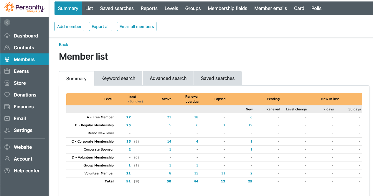 Membership Directory: Set up searchable online member directories to help your members connect with each other in a directory that is always up to date.