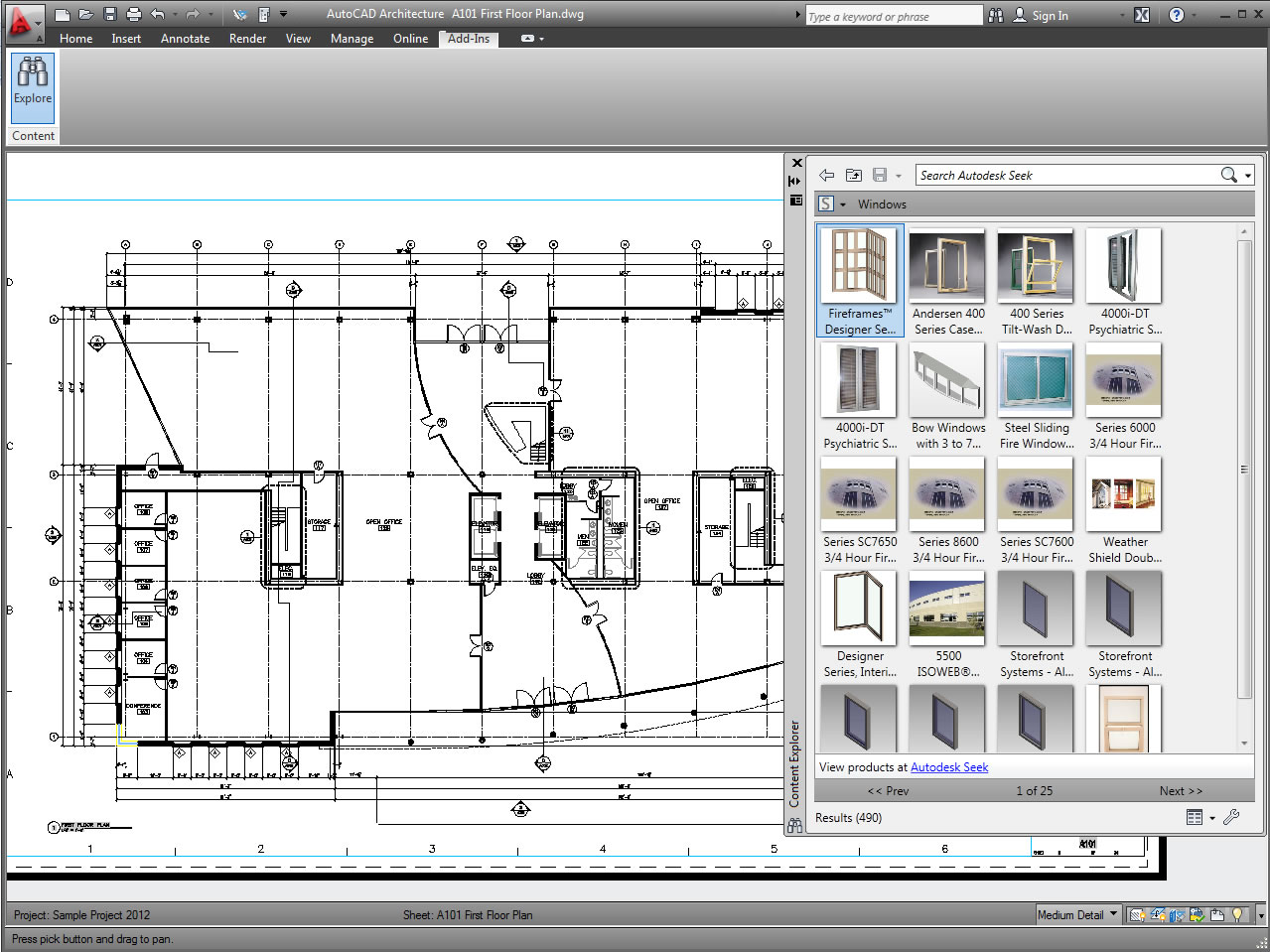 Auto cad architecture